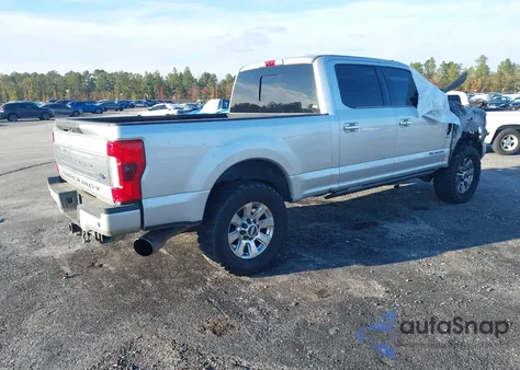 2017 Ford F-250 Platinum из США, поврежденный, VIN 1FT7W2BT3HEE23881